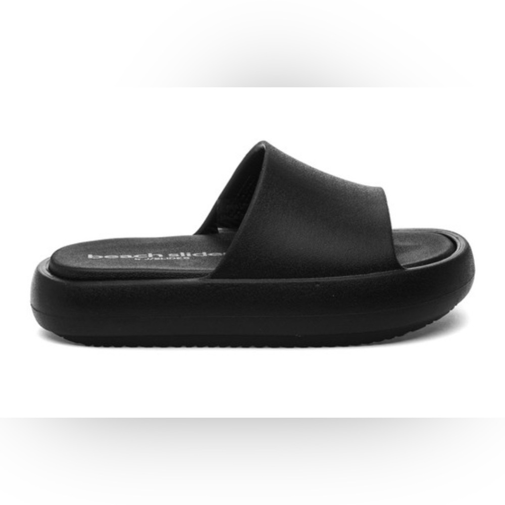 NWOT Beach Slides Squish EVA Pool Sandals by J Slides Black Size EU 39-40 US 8/9 - Picture 3 of 9